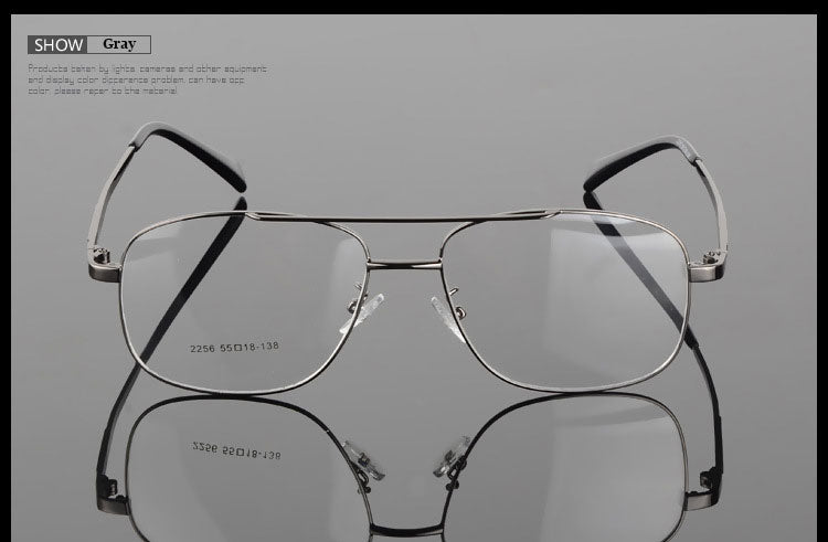 Hotochki Unisex Full Rim Round Box Alloy Frame Eyeglasses 2256 Full Rim Hotochki