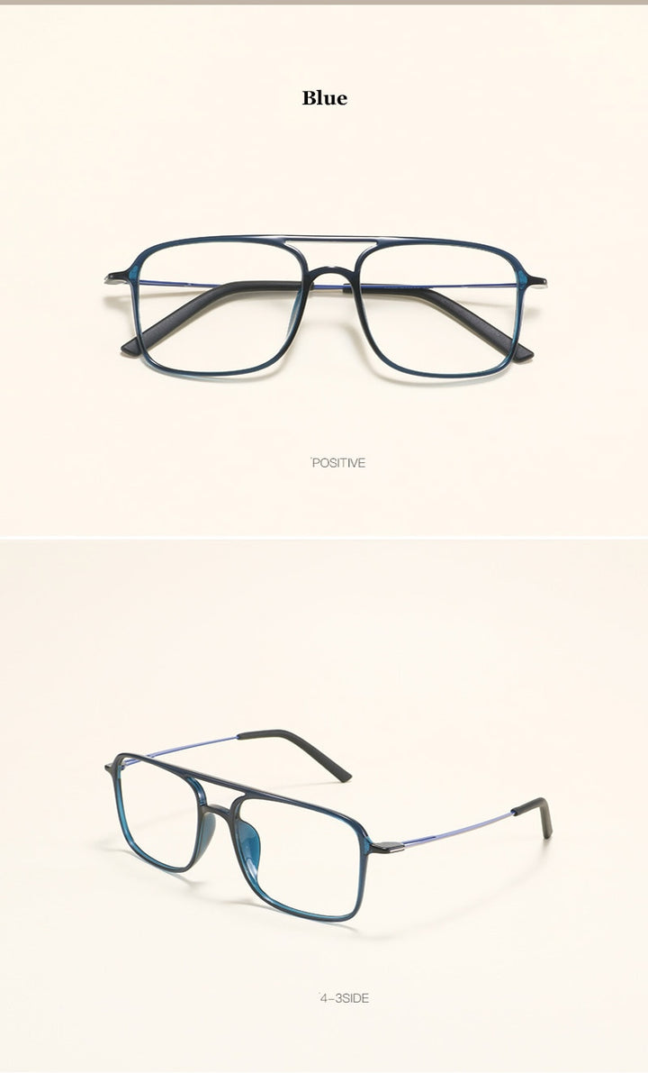 Hotochki Unisex Full Rim Ultem Resin Frame Eyeglasses 2235 Full Rim Hotochki
