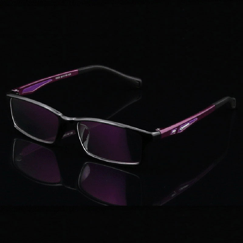 Hotochki Men's Full Rim Rectangular TR-90 Resin Sport Frame Eyeglasses 5025 Full Rim Hotochki