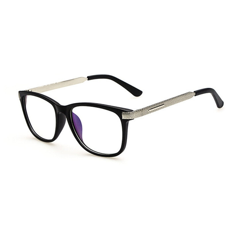 Kottdo Glasses Women Reading Eyeglasses Frame Men Square Glasses 0088 Full Rim Kottdo Matte black