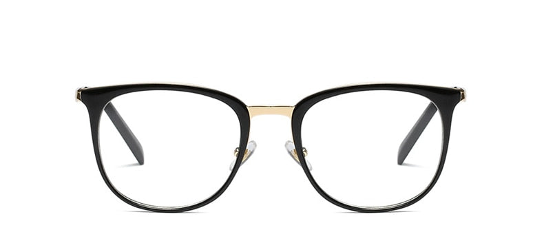 Ralferty Women's Full Rim Square Acetate Alloy Eyeglasses F92128 Full Rim Ralferty
