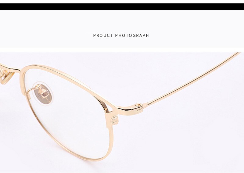Hotochki Full Rim Cat Eye Alloy Frame Eyeglasses 9029 Full Rim Hotochki