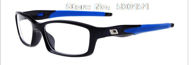 Brightzone Unisex Eyeglasses Acetate Full Rim Rectangle 1066 Full Rim Brightzone Blue