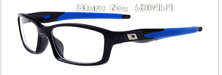 Brightzone Unisex Eyeglasses Acetate Full Rim Rectangle 1066 Full Rim Brightzone Blue