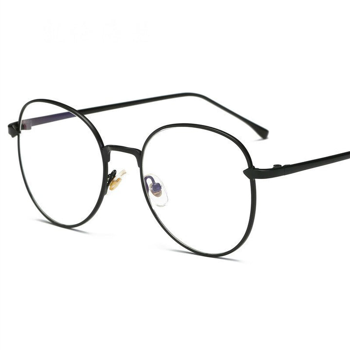 Brightzone Unisex Full Rim Round Aluminum Eyeglasses 26g Full Rim Brightzone