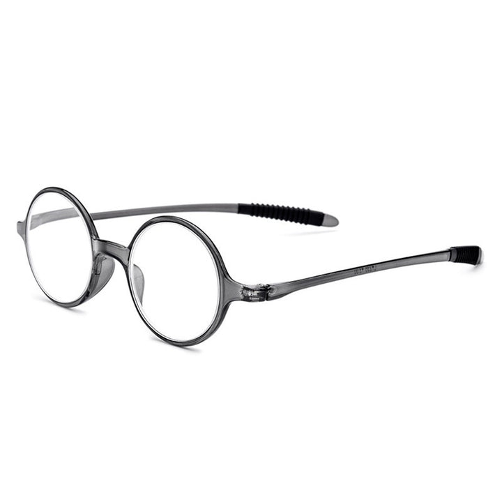 Hdcrafter Unisex Full Rim Round Acetate Frame Presbyopia Reading Glasses 236 Reading Glasses Hdcrafter Eyeglasses