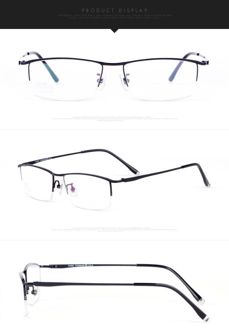 Hotochki Women' Full Rim Titanium Frame Eyeglasses J85148 Full Rim Hotochki