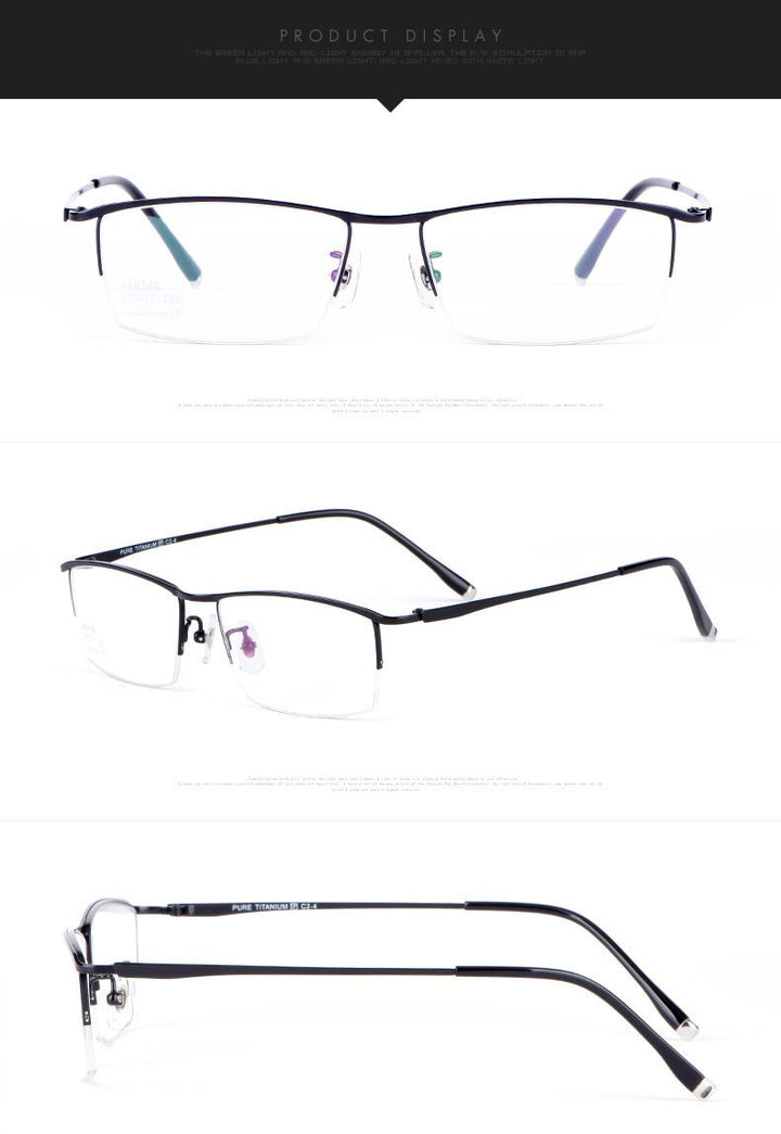 Hotochki Women' Full Rim Titanium Frame Eyeglasses J85148 Full Rim Hotochki