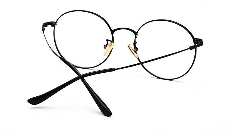 Hotochki Unisex Full Rim Round Alloy Frame Eyeglasses 77507 Full Rim Hotochki