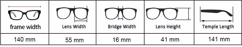 Reven Jate Unisex Full Rim Square Acetate Eyeglasses S1016 Full Rim Reven Jate