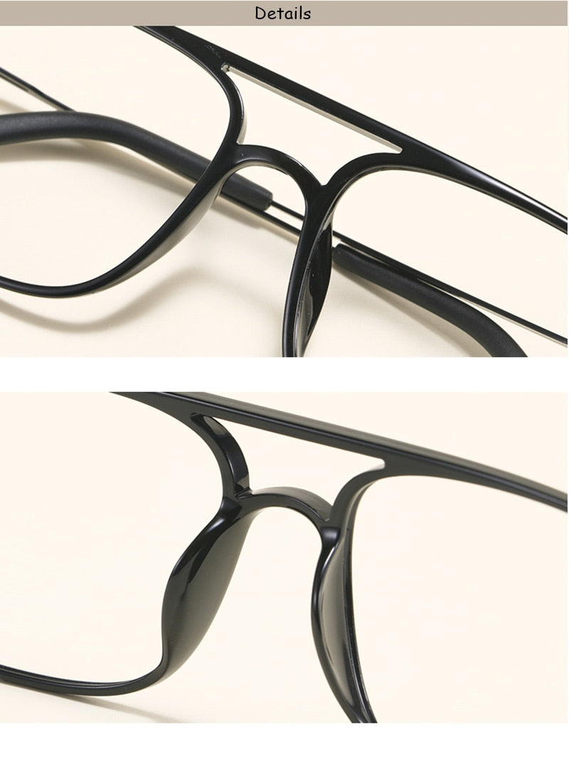 Hotochki Unisex Full Rim Ultem Resin Frame Eyeglasses 2235 Full Rim Hotochki