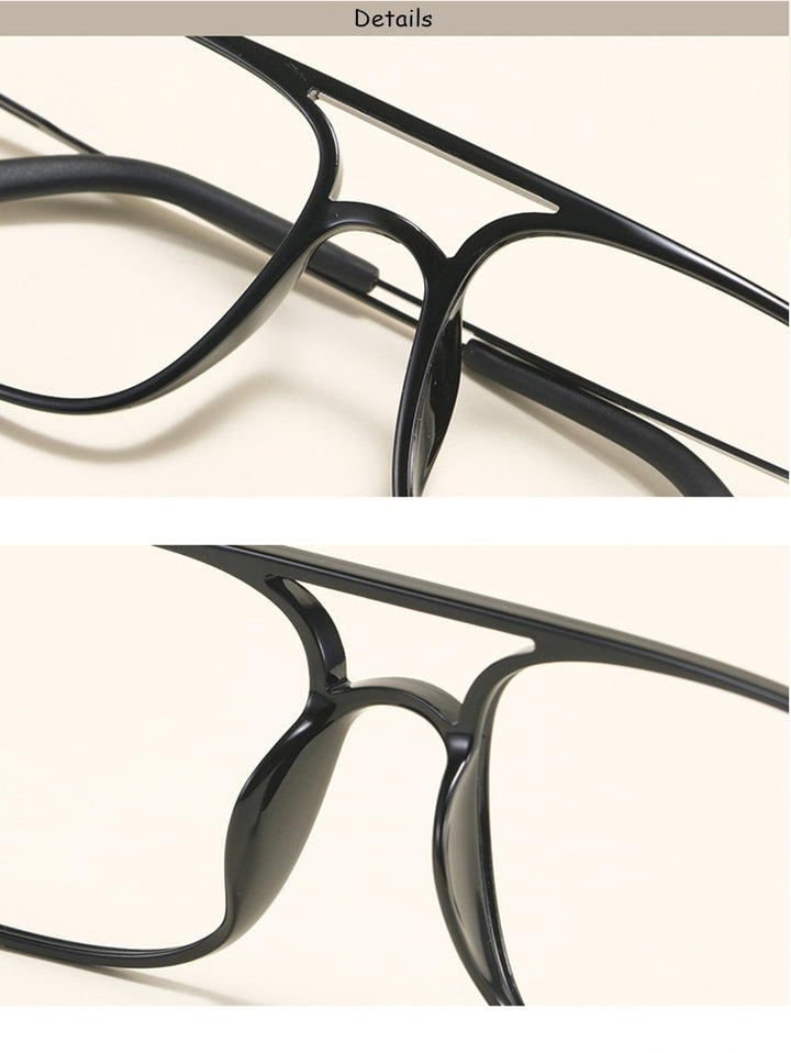 Hotochki Unisex Full Rim Ultem Resin Frame Eyeglasses 2235 Full Rim Hotochki