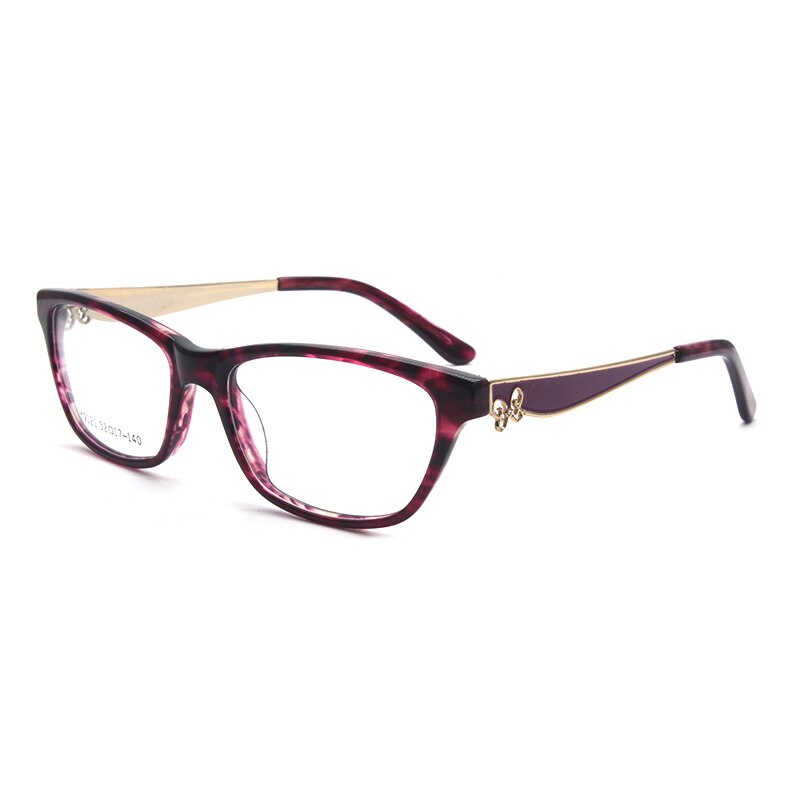 Reven Jate Unisex Full Rim Rectangle Acetate Eyeglasses K9121 Full Rim Reven Jate