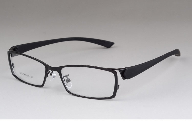 Bclear Men's Alloy Frame Full Rim Square Eyeglasses S1976 Full Rim Bclear