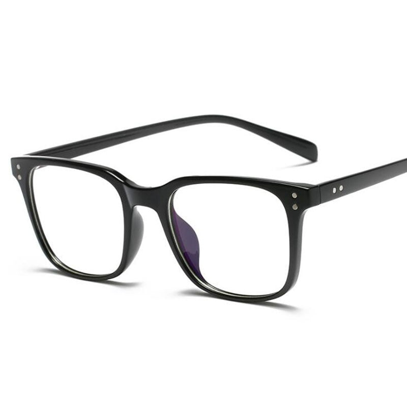 Hotochki Unisex Full Rim TR-90 Resin Square Acetate Frame Eyeglasses 5025 Full Rim Hotochki