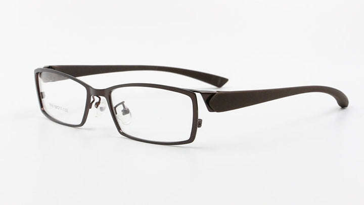 Bclear Men's Full Rim Alloy Frame Eyeglasses TR-90 Temples S1976 Full Rim Bclear