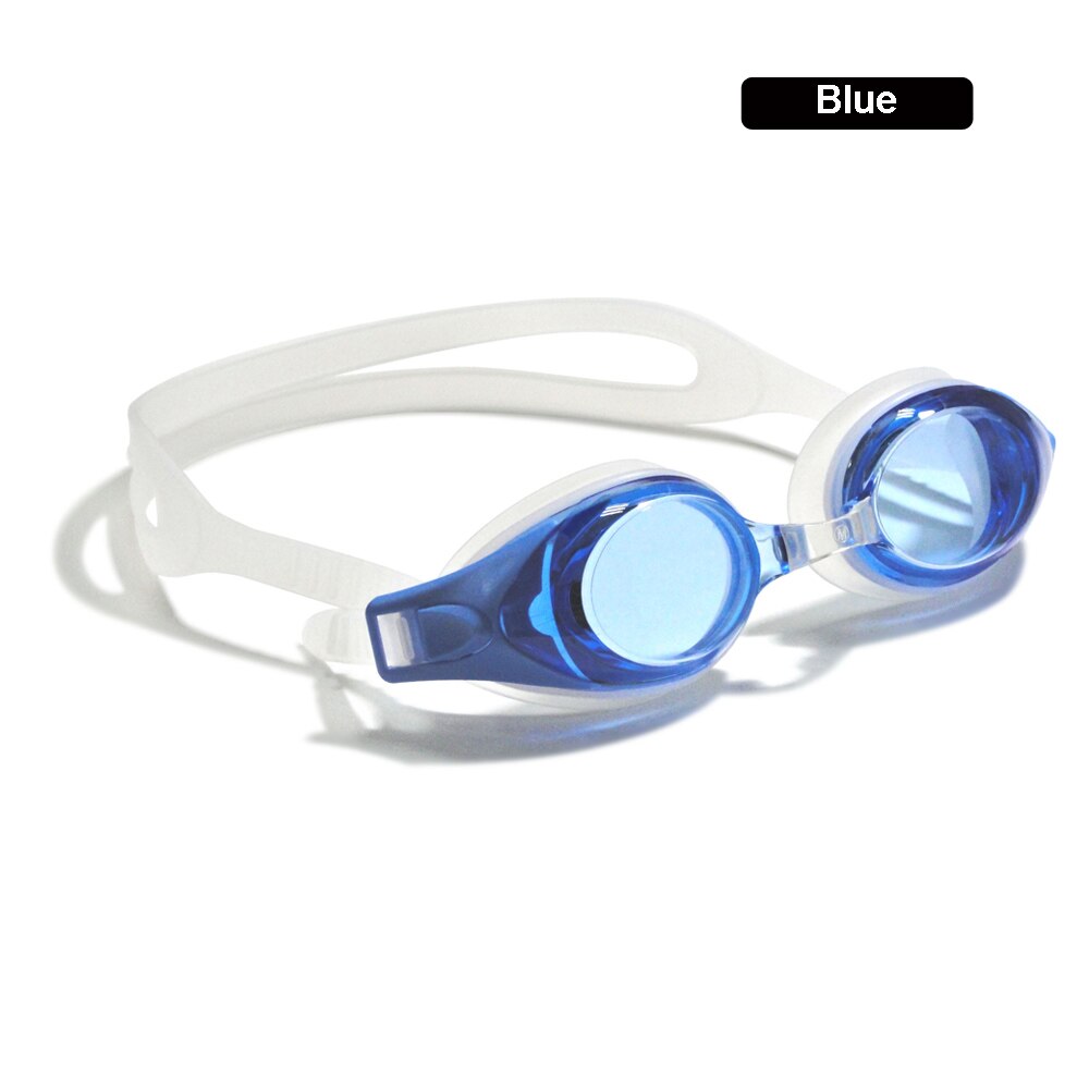 Unisex Optical Swim Goggles Black Blue Customizable Strength Lenses 9300F-C Goggles Enzodate   