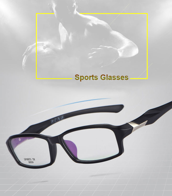 Reven Jate Unisex Full Rim Square Acetate Eyeglasses R6059 Full Rim Reven Jate