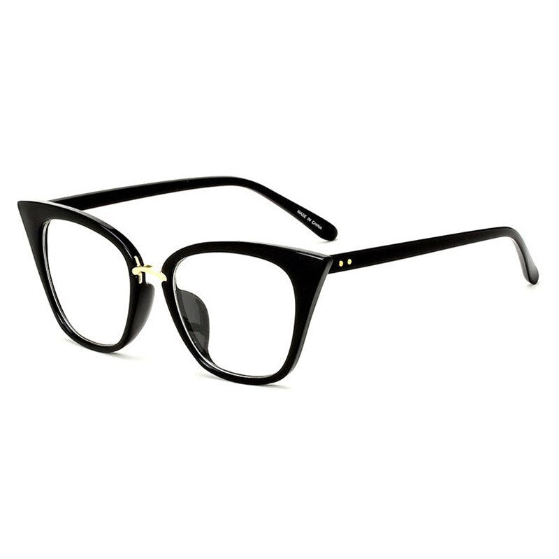 Hotony Women's Full Rim Acetate Cat Eye Frame Eyeglasses 97093 Full Rim Hotony C3