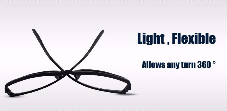 Reven Jate Unisex Full Rim Square Tr 90 Titanium Eyeglasses 1302 Full Rim Reven Jate