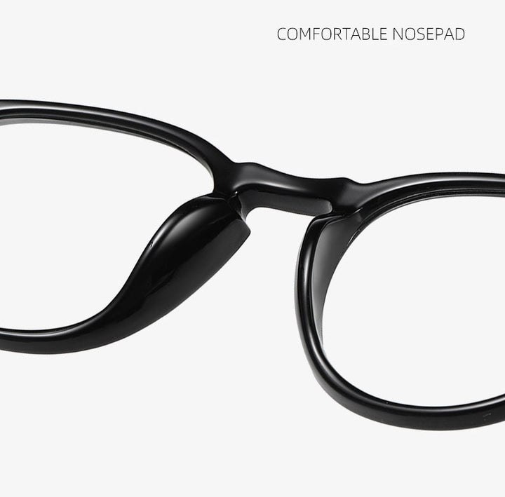 Hotochki Unisex Full Rim Round TR-90 Resin Frame Eyeglasses 2318 Full Rim Hotochki