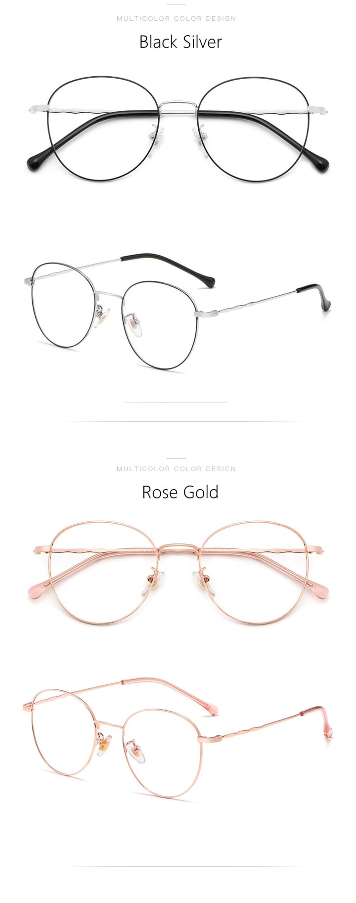Yimaruili Unisex Full Rim Round Titanium Frame Eyeglasses 2011 Full Rim Yimaruili Eyeglasses