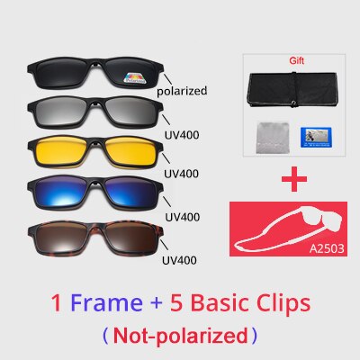 Ralferty Women's Full Rim Square Acetate Reading Glasses Clip On Sunglasses A2503 Reading Glasses Ralferty