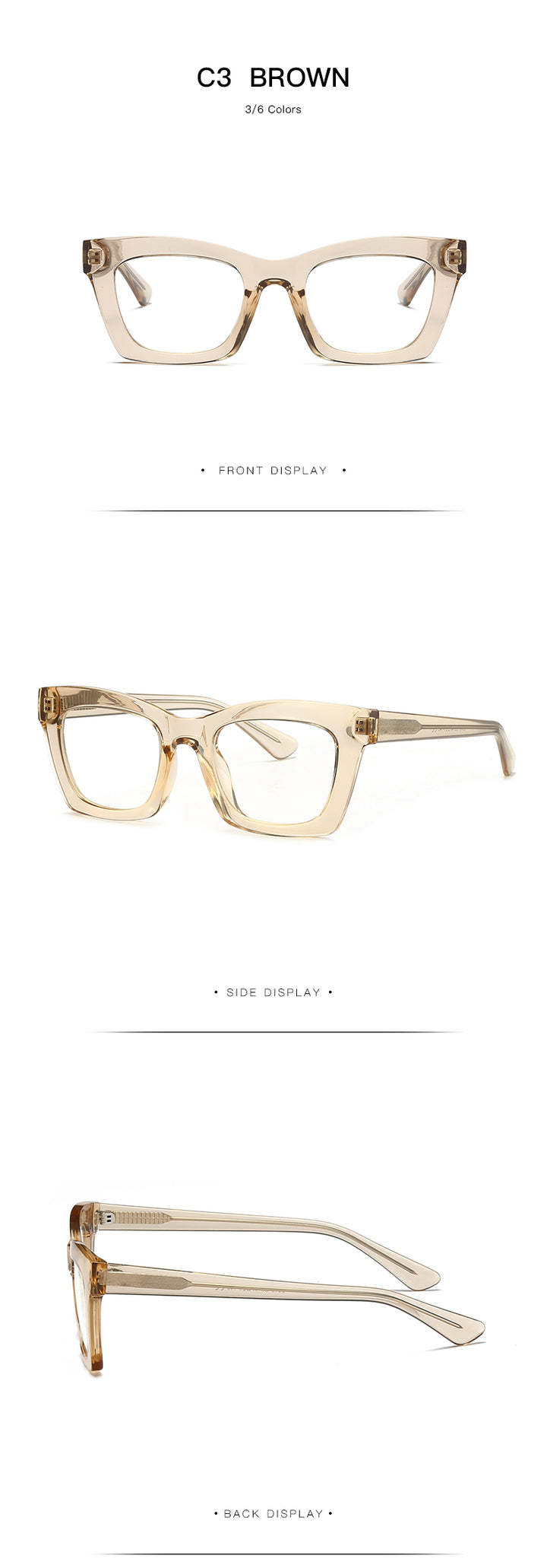 Gmei Women's Full Rim TR 90 Titanium Cat Eye Frame Eyeglasses 2016 Full Rim Gmei Optical