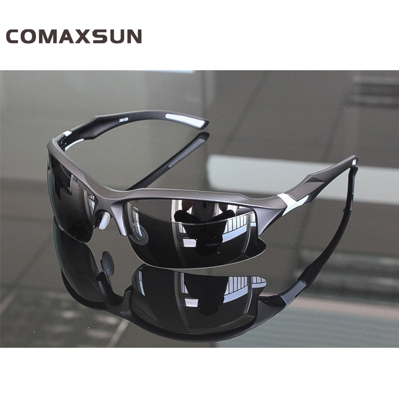 Comaxsun Men's Polarized Full Rim Rectangle Acetate Sport Sunglasses XQ129 Sunglasses Comaxsun Sty1 Matte White China