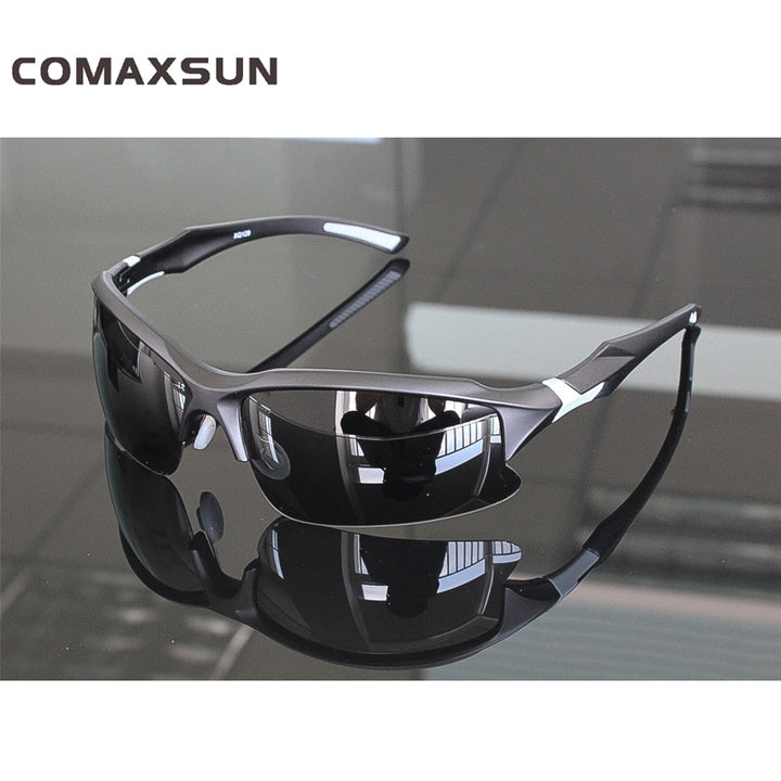Comaxsun Men's Polarized Full Rim Rectangle Acetate Sport Sunglasses XQ129 Sunglasses Comaxsun Sty1 Matte White China