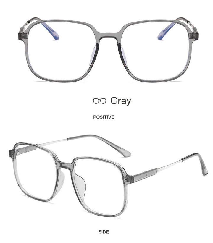 Hotony Unisex Full Rim Round TR 90 Resin Frame Eyeglasses 60152 Full Rim Hotony