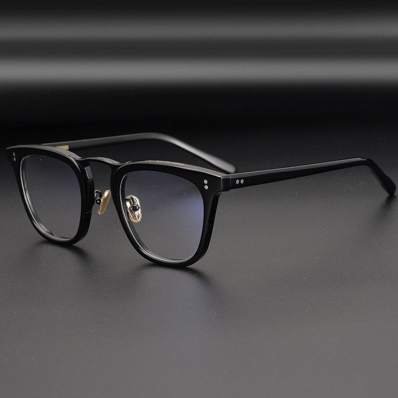 Yimaruili Men's Full Rim Acetate Frame Eyeglasses Y001 Full Rim Yimaruili Eyeglasses