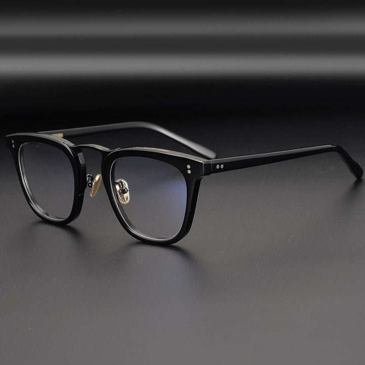 Yimaruili Men's Full Rim Acetate Frame Eyeglasses Y001 Full Rim Yimaruili Eyeglasses