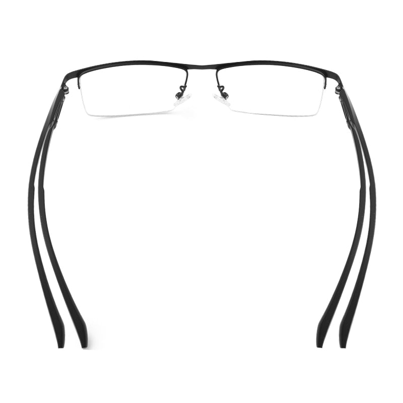 Hotochki Unisex Semi Rim Alloy Frame Eyeglasses P9001 Semi Rim Hotochki