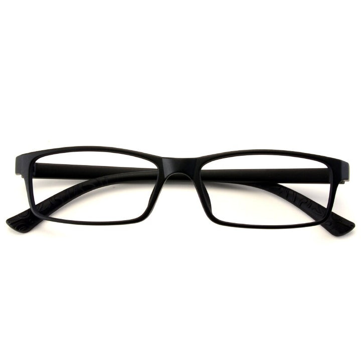 Yimaruili Unisex Full Rim TR 90 Resin Frame Customizable Lens Eyeglasses 6063 Full Rim Yimaruili Eyeglasses