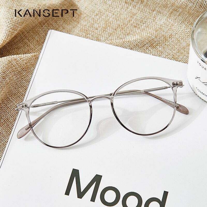 Kansept Women's Full Rim Cat Eye Acetate Eyeglasses 90045 Full Rim Kansept