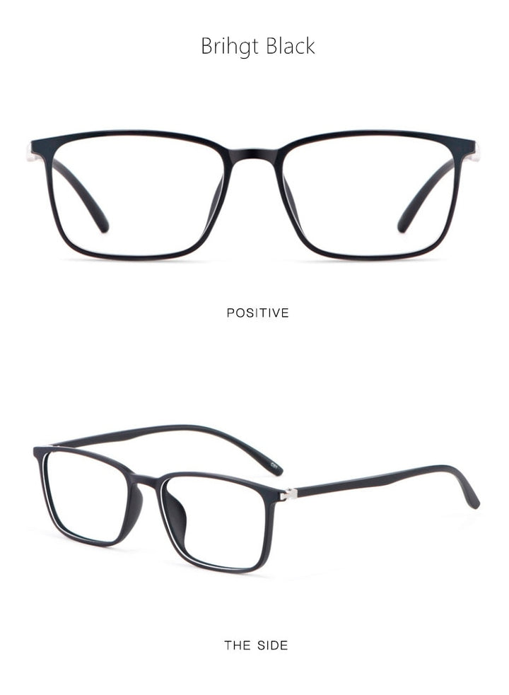 Yimaruili Unisex Full Rim TR 90 Resin Frame Eyeglasses 6633 Full Rim Yimaruili Eyeglasses