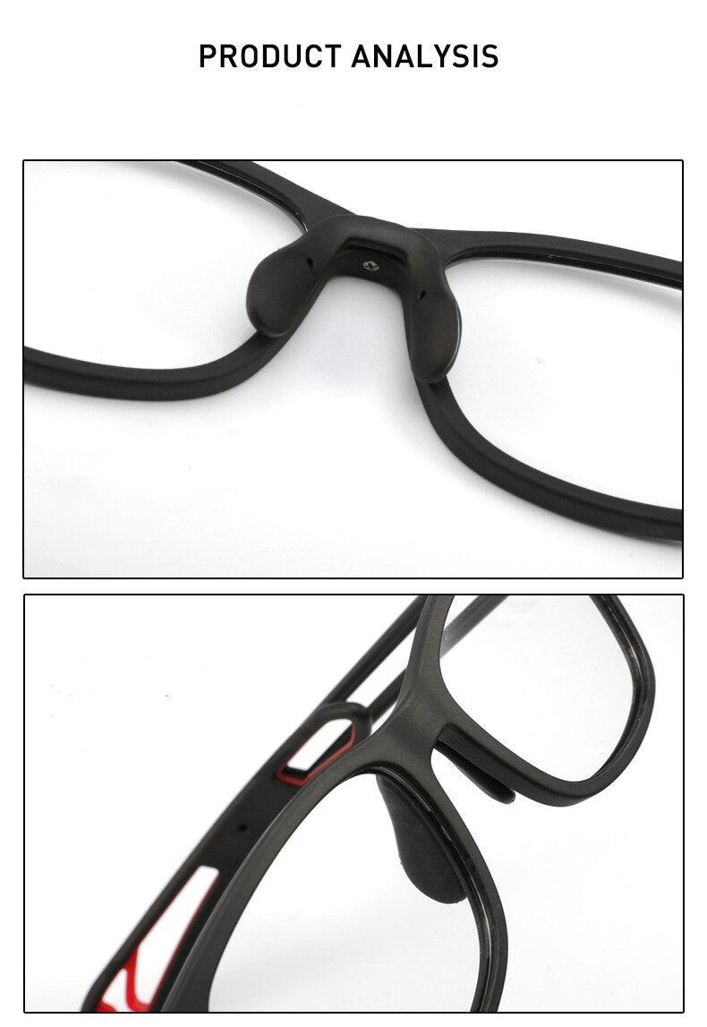 Yimaruili Unisex Full Rim TR 90 Resin Sport Frame Eyeglasses YD1927 Full Rim Yimaruili Eyeglasses