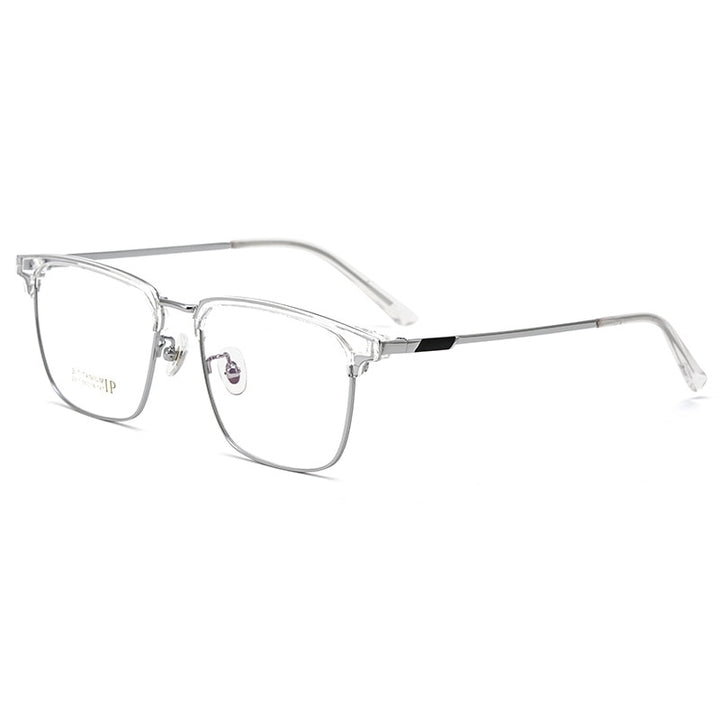 Yimaruili Men's Full Rim IP Plated β Titanium Square Frame Eyeglasses 2311YJ Full Rim Yimaruili Eyeglasses