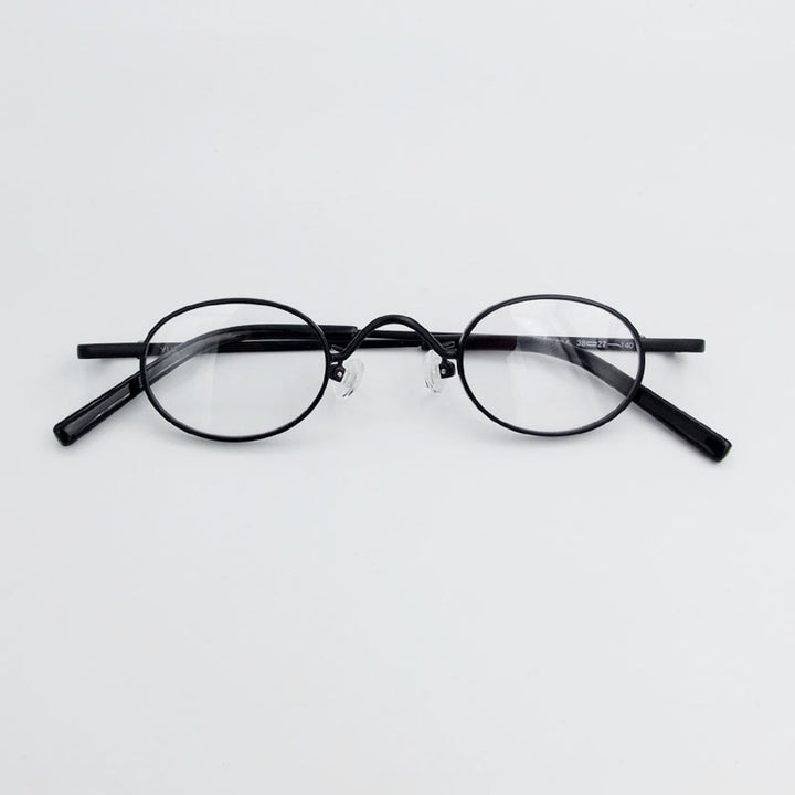 Yujo Unisex Oval Full Rim Reading Glasses Alloy Y026 Reading Glasses Yujo