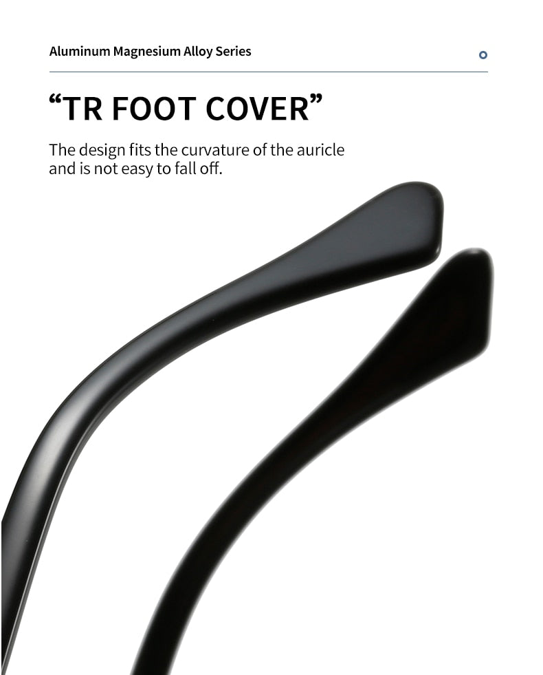 Hotochki Unisex Full Rim Aluminum Magnesium Frame Eyeglasses 9170 Full Rim Hotochki