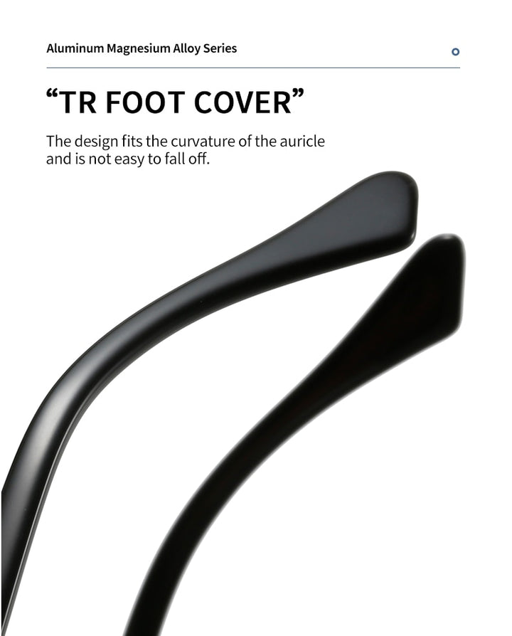 Hotochki Unisex Full Rim Aluminum Magnesium Frame Eyeglasses 9170 Full Rim Hotochki