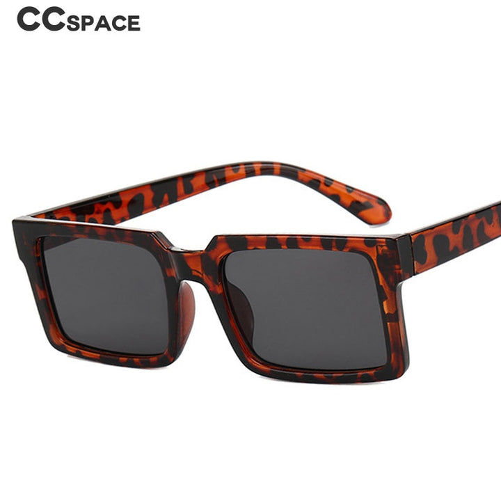 CCspace Women's Full Rim Square Resin Frame Sunglasses 49546 Sunglasses CCspace