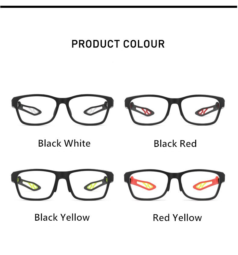 Yimaruili Unisex Full Rim TR 90 Resin Sport Frame Eyeglasses YD1927 Full Rim Yimaruili Eyeglasses