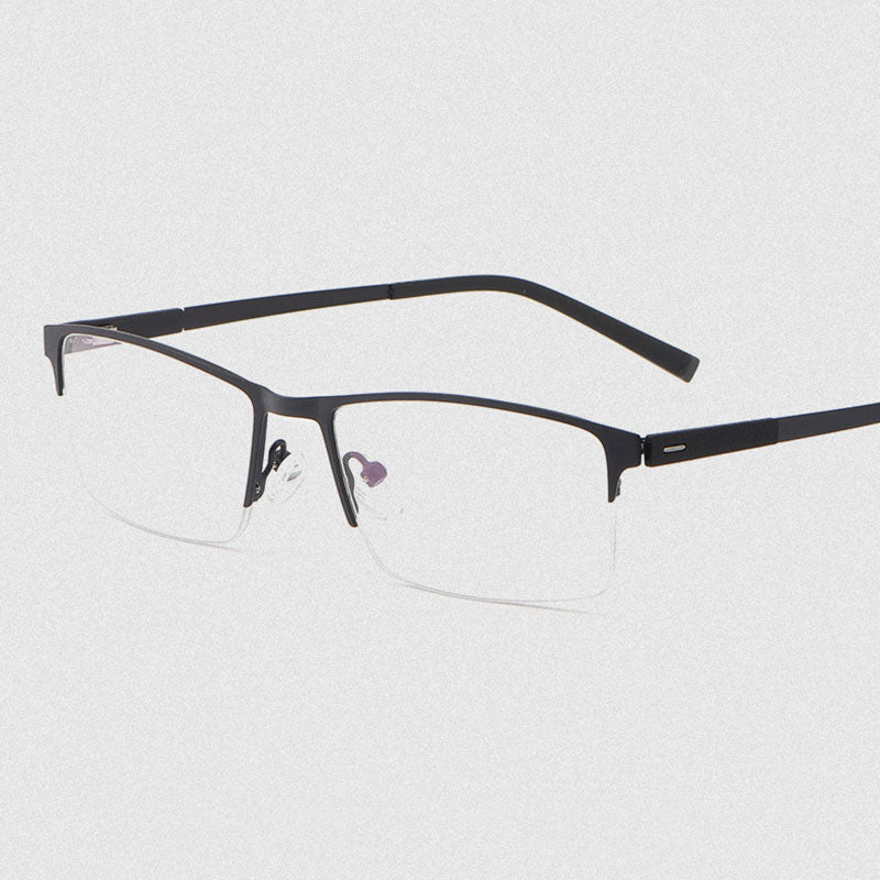 Hotochki Unisex Semi Rim Square Alloy Frame Eyeglasses 8839 Semi Rim Hotochki