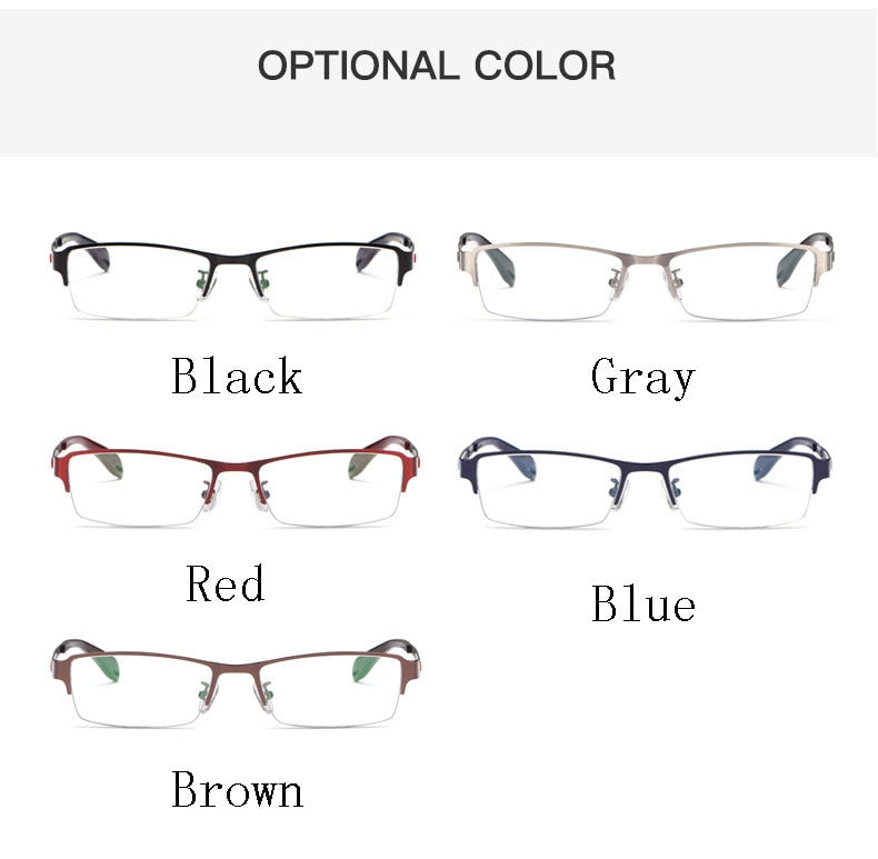 Reven Jate Xs505 Unisex Semi Rim Alloy Tr 90  Eyeglasses Semi Rim Reven Jate