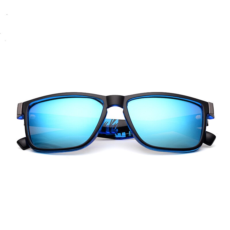 Reven Jate Full Rim Rectangle Polycarbonate Polarized Sunglasses 5180 Sunglasses Reven Jate