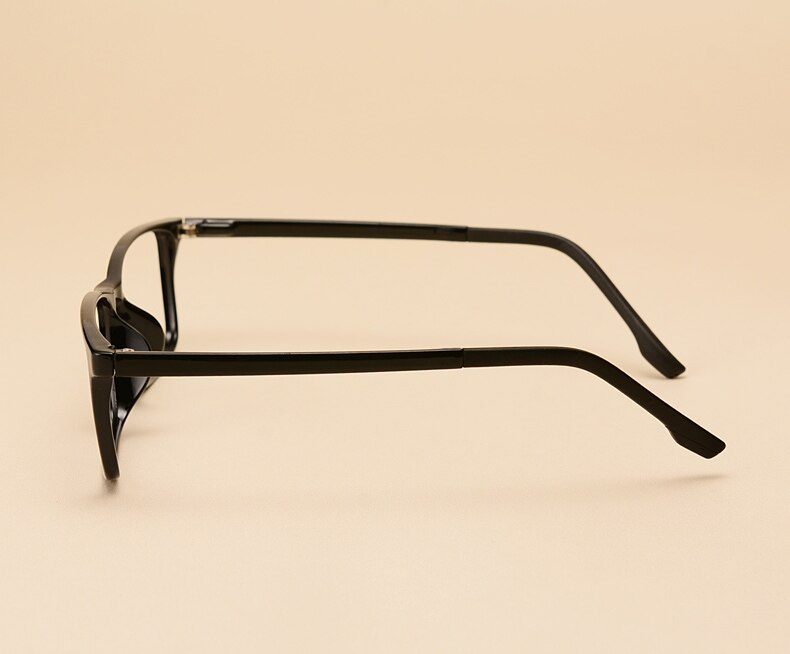 Yimaruili Unisex Full Rim Imitation Wood Grain Resin Frame Eyeglasses 98056 Full Rim Yimaruili Eyeglasses