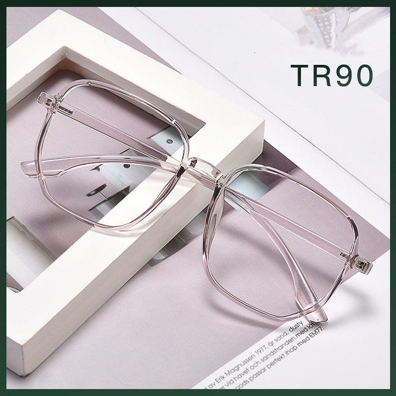 Yimaruili Unisex Full Rim Acetate Polygon Frame Eyeglasses D147 Full Rim Yimaruili Eyeglasses