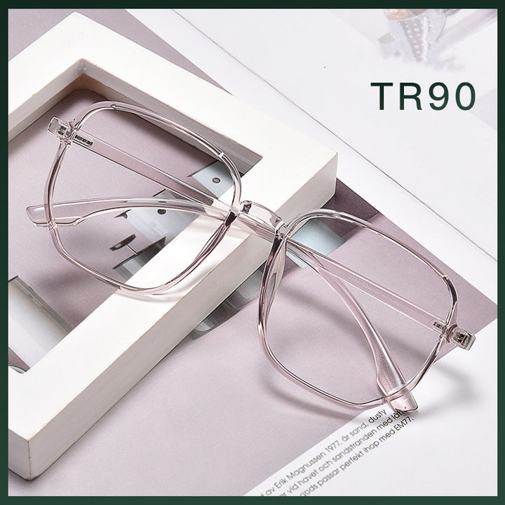 Yimaruili Unisex Full Rim Acetate Polygon Frame Eyeglasses D147 Full Rim Yimaruili Eyeglasses